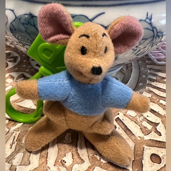 Rare  Disney The Tigger Movie ROO 3" Plush STUFFED ANIMAL Toy - Picture 5 of 11